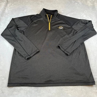 Champion Elite Missouri Tigers Pullover 2XL Mens Long Sleeve Gray - Image 1 of 4