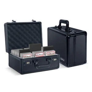 Caja de almacenamiento de tarjetas graduadas Estuche de tarjetas graduadas para tarjetas deportivas y tarjetas coleccionables con... - Imagen 1 de 6