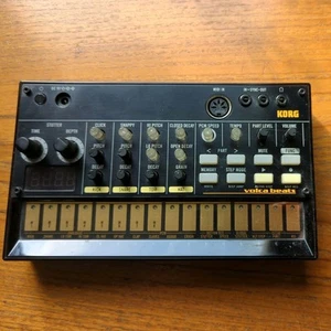 Korg Volca 16-Key Synthesizer - Black (KRVOLCABEAT) - Picture 1 of 5