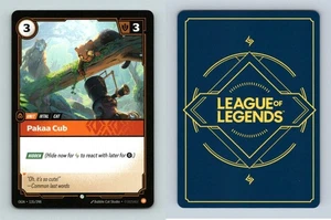 Pakaa Cub #135/298 Riftbound League Of Legends Origins 2025 Common TCG - Picture 1 of 1