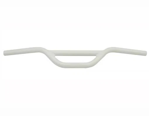 BMX Bicycle Handlebar Steel 22.2mm White fixie cruiser mountain bike 3"rise - Image 1 of 1