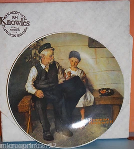 "Lighthuse Keepers Daughter" 1979 Collector Plate by Norman Rockwell - Picture 1 of 4