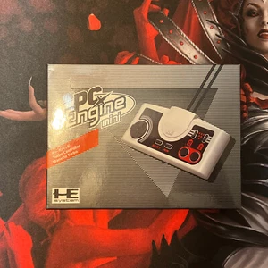 PC Engine Mini Core TurboGrafx 16 Turbo Controller Pad Wired HTG-003 NEW - Picture 1 of 6