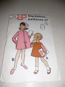 Missionary Auction Blackmore 4236, Dress Size 3-4 Uncut - Picture 1 of 1
