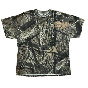 Camiseta de manga corta de camuflaje Mossy Oak para hombre talla extra grande - Imagen 1 de 8