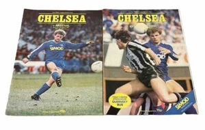 Bundle of Two Chelsea Programmes from Season 1986/87 Mint Condition Free UK P&P - Picture 1 of 1