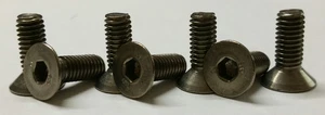 10 x Titanium Grade 2 Schrauben / Screws DIN7991 M6 x 16* - Bild 1 von 1