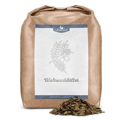 KRAUTERIE 500 g foglie di noce foglie di noce essiccate mangime complementare per cavalli