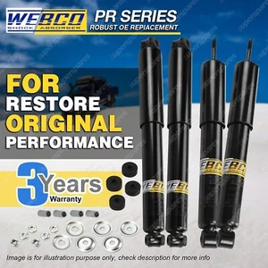 4 Front + Rear PR Webco Pro Shock Absorber for HOLDEN RODEO R7 R9 V6 All 2WD Ute - Picture 1 of 3