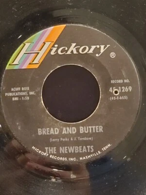 NEWBEATS 7" 45 RPM  "Bread and Butter" & "Tough Little Buggy" VG condition - Image 1 of 4