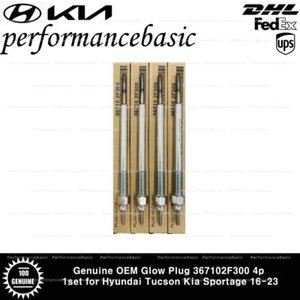 Genuine OEM Glow Plug 367102F300 4p 1set for Hyundai Tucson Kia Sportage 16-23 - Picture 1 of 2