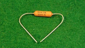 RESISTENCIA DE POTENCIA SAGE SILICOHM 2.2K OHM 3 VATIOS CABLEWIREWOUND NOS - Imagen 1 de 1