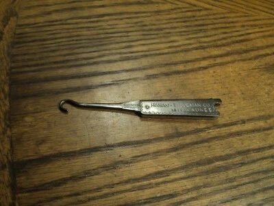 Antiguo Hanan-Tiedeman Plegable Zapato Botón Gancho Herramienta Milwaukee 2-3/8" Largo Foto 1 de 4