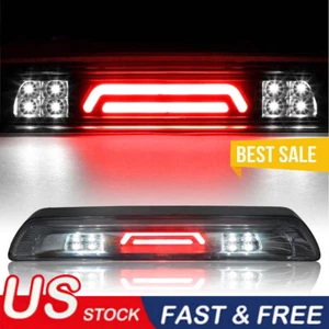 LED Third 3rd Tail Brake Light Cargo Lamp For 2007-2018 Toyota Tundra Black - Picture 1 of 9