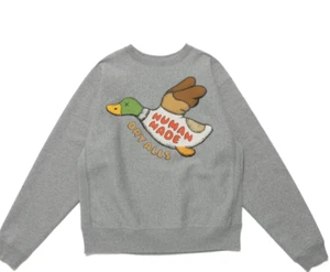 SUDADERA KAWS Hecha por el Hombre × Kaws #2 Talla XXL Gris Pato - Imagen 1 de 4