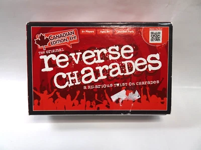 2013 Original Reverse Charades Card Game Canadian Edition, Eh! Canadian Party. - Image 1 of 4