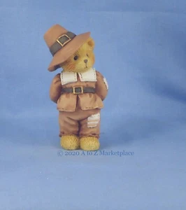 Cherished Teddies Jedediah "Giving Thanks for Friends" Pilgrim 617091 NOS NIB - Picture 1 of 5