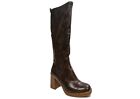 Marco Tozzi Knee High Boots Womens Chunky Retro Tall Boots Womens Knee High Boot