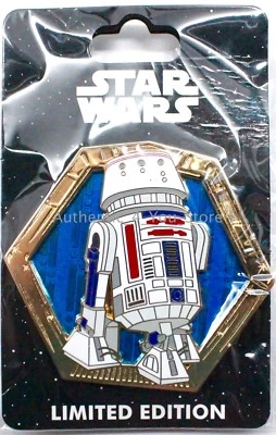 New 2017 D23 Expo Walt Disney Imagineering WDI Star Wars Droids R5-D4 Pin LE 300 - Image 1 of 3