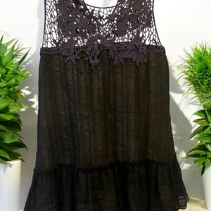 PREOWNED FREE PEOPLE DESIGNER BOHO DRESS SIZE M,, - Picture 1 of 15
