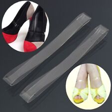 3 Pairs of Transparent High Heel Loose Shoe Straps Wedges Insole Anti Slip Clear