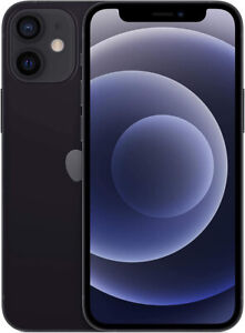 APPLE iPhone 12 Mini - 64 GB, AT&T, BLACK - NEW OPEN BOX