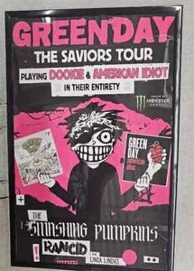 Green Day the Saviors 2024 N America Tour Poster - Picture 1 of 7