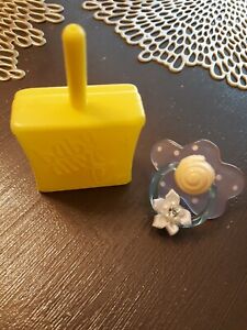 CUTE PACIFIER & JUICE BOX FOR BABY ALIVE 🐝🌻 SNACKIN NOODLES DOLL🍝no doll incl