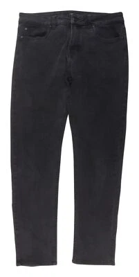Next Men's Black Straight Jeans - Size L, 34W 33L - Image 1 of 4