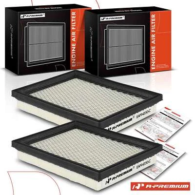 Filtro de aire de motor de panel flexible 2 piezas para Mini Cooper 2002 2003 2004 2005-2008 Foto 1 de 4