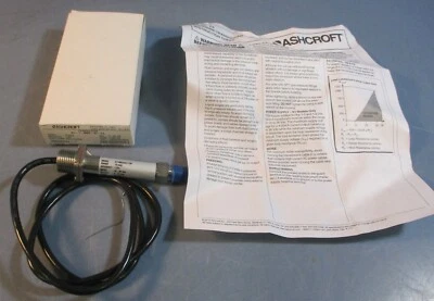 Преобразователь Ashcroft K1-7-M02-42-C1 4-20 мА диапазон 15 пикселей 30 пикселей защита от сигар 10-36 В постоянного тока - Изображение 1 из 4