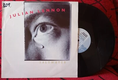 JULIAN LENNON ** Saltwater / Creo Que Voy A Llorar ** 1991 UK 12" SINGLE - Image 1 of 4