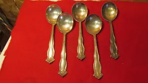 American Silver Ponce de Leon Soup Spoons- 5 - Picture 1 of 1