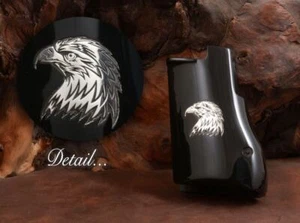 KSD Brand Desert Eagle 3,57/44/50 Cal Mark I & VII & XIX Black Acrylic Grips - Bild 1 von 1