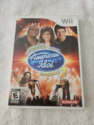 AMERICAN IDOL ENCORE 2 Nintendo Wii COMPLETE WITH MANUAL - Image 1 of 3