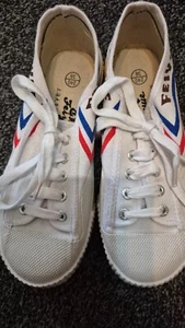 Adult Feiyue White Tai Chi Martial Arts Shoes Size 5 - Picture 1 of 7