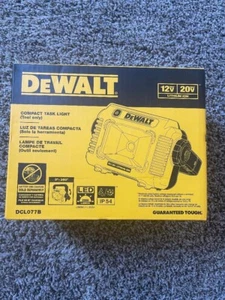 Brand New DEWALT DCL077B 12V/20V 2000 LUMENS Compact Task Light (Tool Only) - Picture 1 of 1