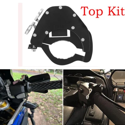 Throttle Lock Motorcycle Cruise Control Throttle Assist  Stainless Steel Top Kit - Image 1 of 4