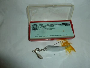 Vintage Tony Acceta Hobo Angelköder mit Box Lot G-281 - Bild 1 von 6