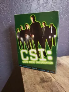 CSI: Crime Scene Investigation: The Complete First Season 1 (DVD, 2000) - Picture 1 of 2