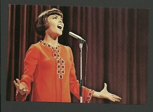 Mireille Mathieu Pop Rock Music 1960s German TV Card