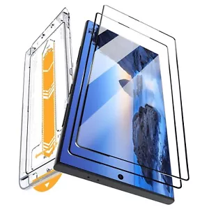 2 PCS Screen Protector +Auto Alignment Kit For Samsung Galaxy S25 Ultra S24 S23 - Picture 1 of 10