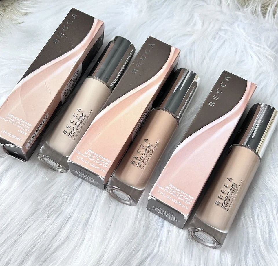 New Rare Becca Ultimate Coverage 24 Hour Foundation 30 ml/1 Oz~Choose Your Color - Image 1 of 1