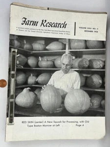 1947-1958 Issues of Farm Research NYS Agriculture Experiment Station  Cornell U - Imagen 1 de 13