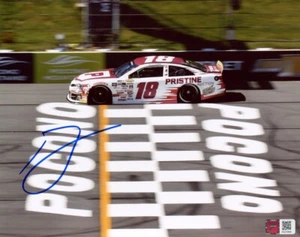 Signiertes NASCAR Ty Gibbs 8x10 Foto Pocono mit Echtheitszertifikat - Bild 1 von 2