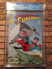 SUPERBOY #9 CGC 9.6 1st Appearance KING SHARK DC Comics 1994 Suicide Squad