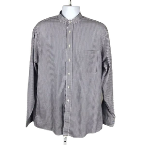 The Arrow Company Button Up Collared Dress Shirt ~ Sz 16 ~ Gray ~ Long Sleeve - Picture 1 of 4