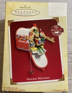Hallmark Keepsake Christmas Ornament Mailbox Melodies Music Light Motion 2005 - Picture 1 of 5
