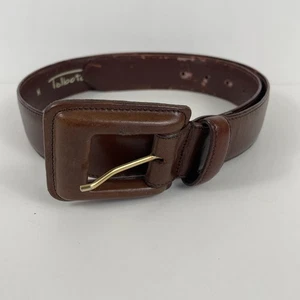 Talbots Damen Echtleder Gürtel 1,25" breit umwickelte Schnalle mittlere Größe - Bild 1 von 6