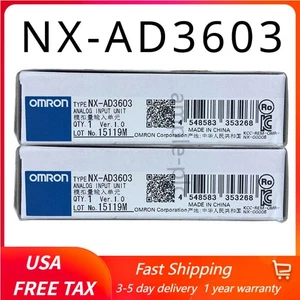 One New Omron NX-AD3603 Analog Input Unit NXAD3603 In Box Fast Shipping - Picture 1 of 7